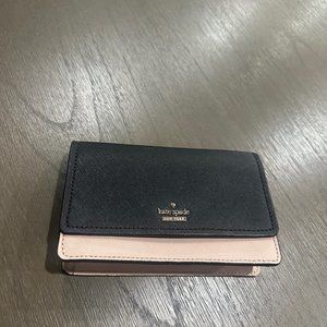 kate spade Black & Cream Clutch